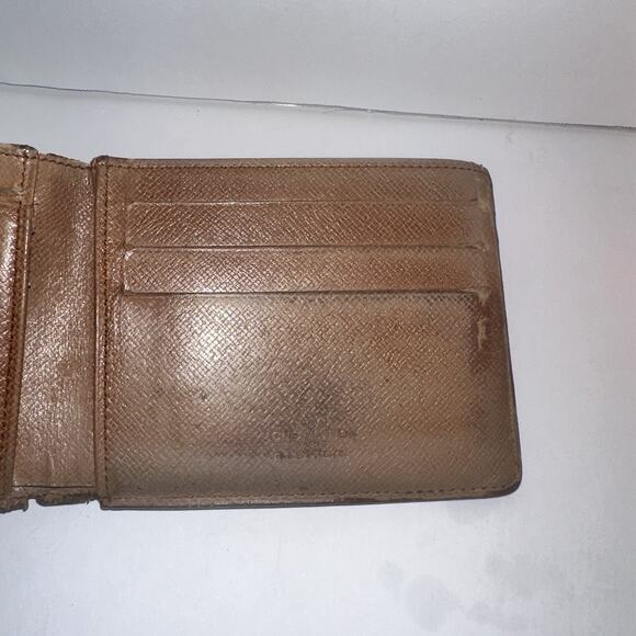 Authentic Louis Vuitton Men's Bifold Wallet Pre-used Vintage - Picture 16 of 16